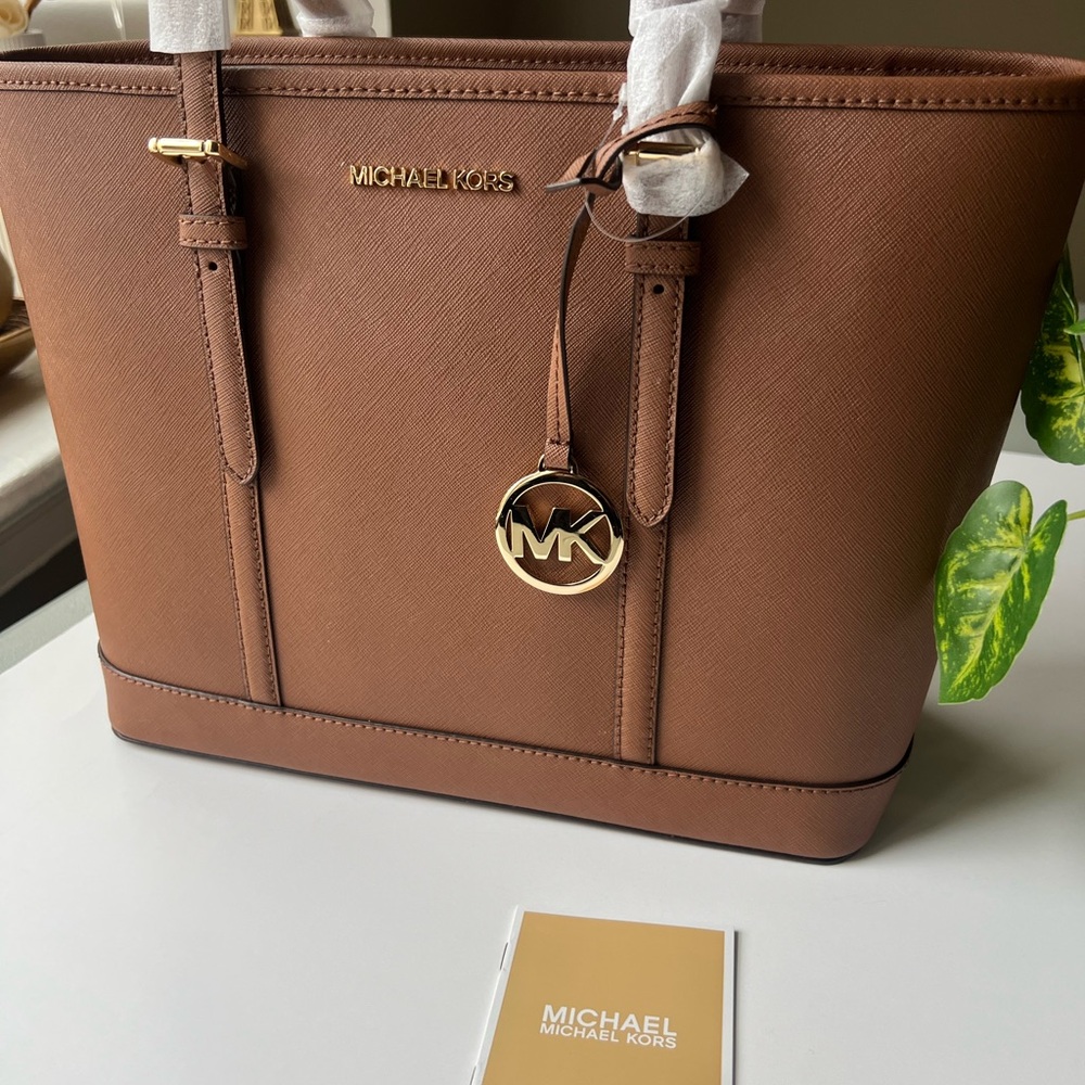 Michael Kors Sofiano  Leather Top-zip tote bag. NWT - Picture 10 of 12